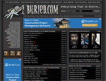Tablet Screenshot of buried.com